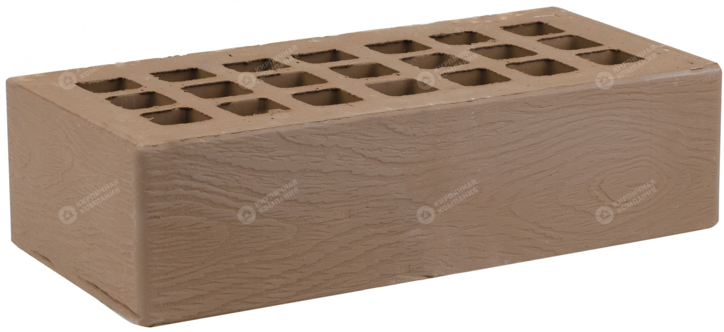 Тёмно-коричневый Дерево 1НФ пустотелый